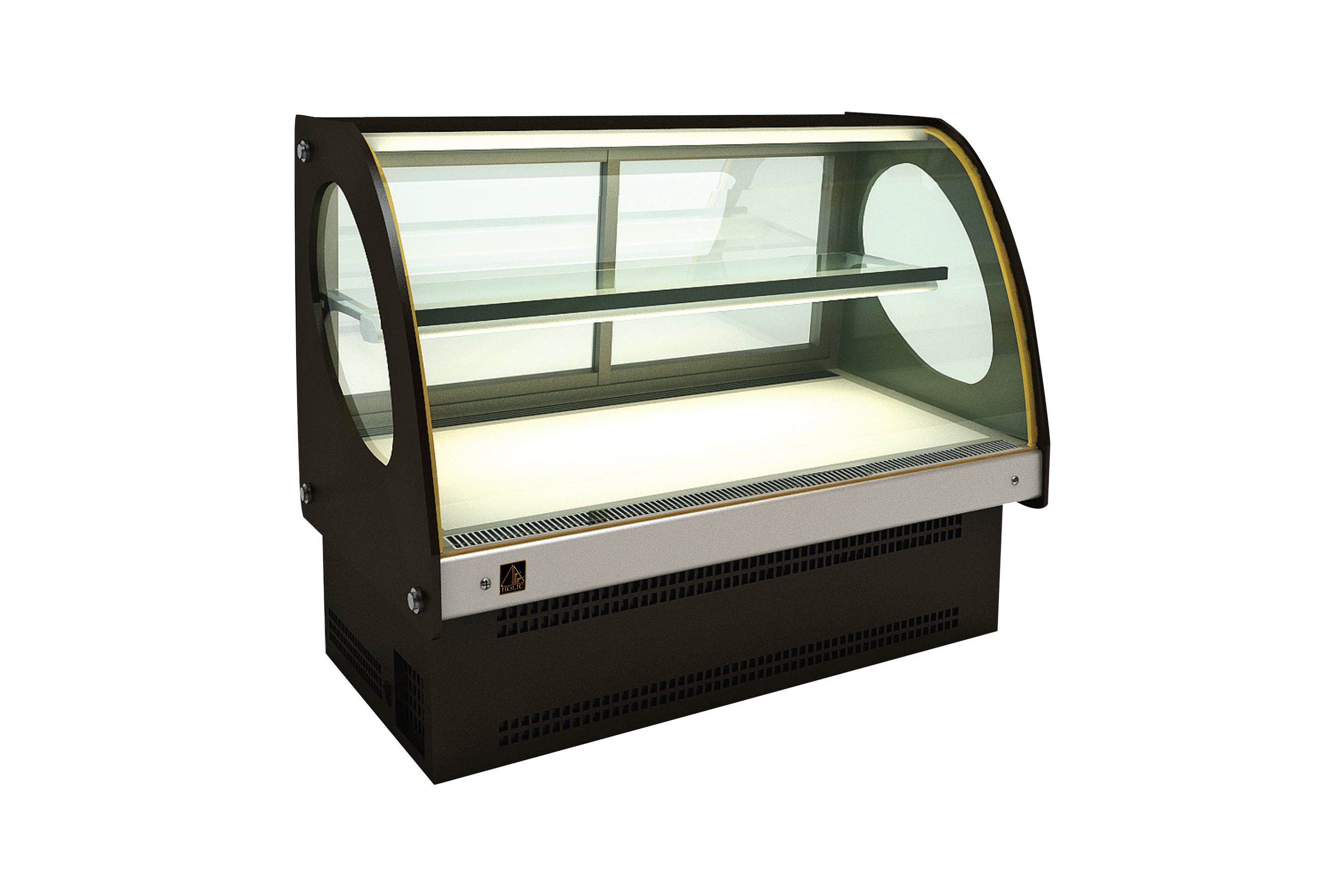 Countertop Curved Display Case