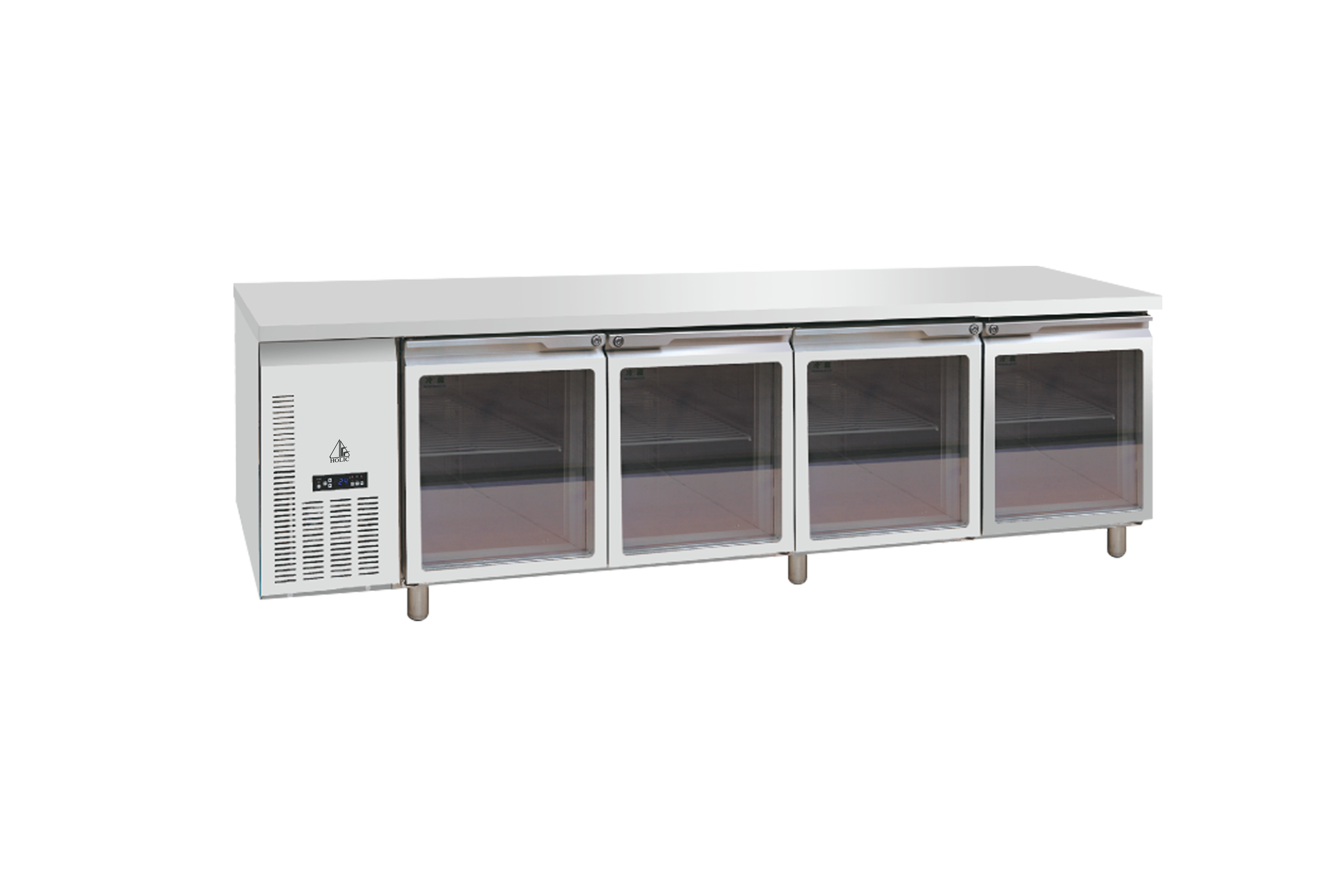 4 Glass Door Undercounter 600Liter